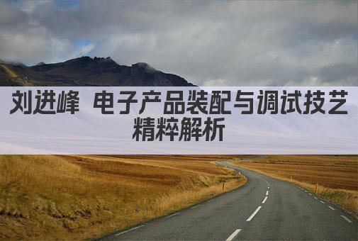 刘进峰 电子产品装配与调试技艺精粹解析