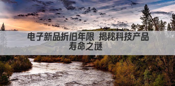 电子新品折旧年限 揭秘科技产品寿命之谜 