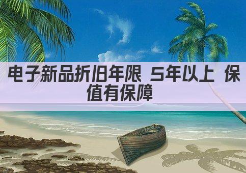 电子新品折旧年限 5年以上 保值有保障 